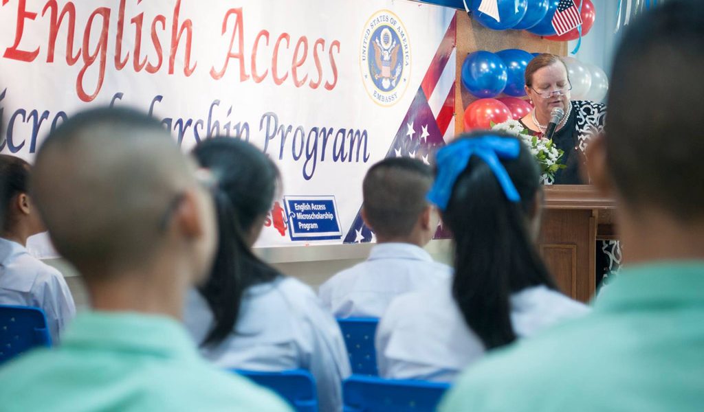 พิธีเปิด The English Access Microscholarship Program