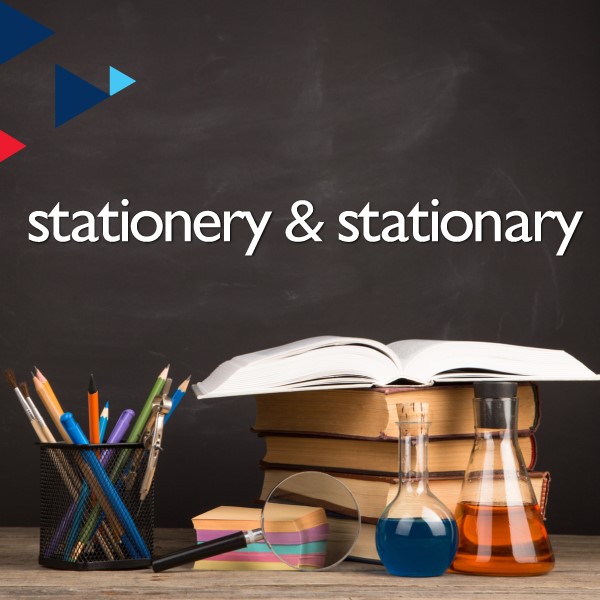 Stationery &#038; Stationary