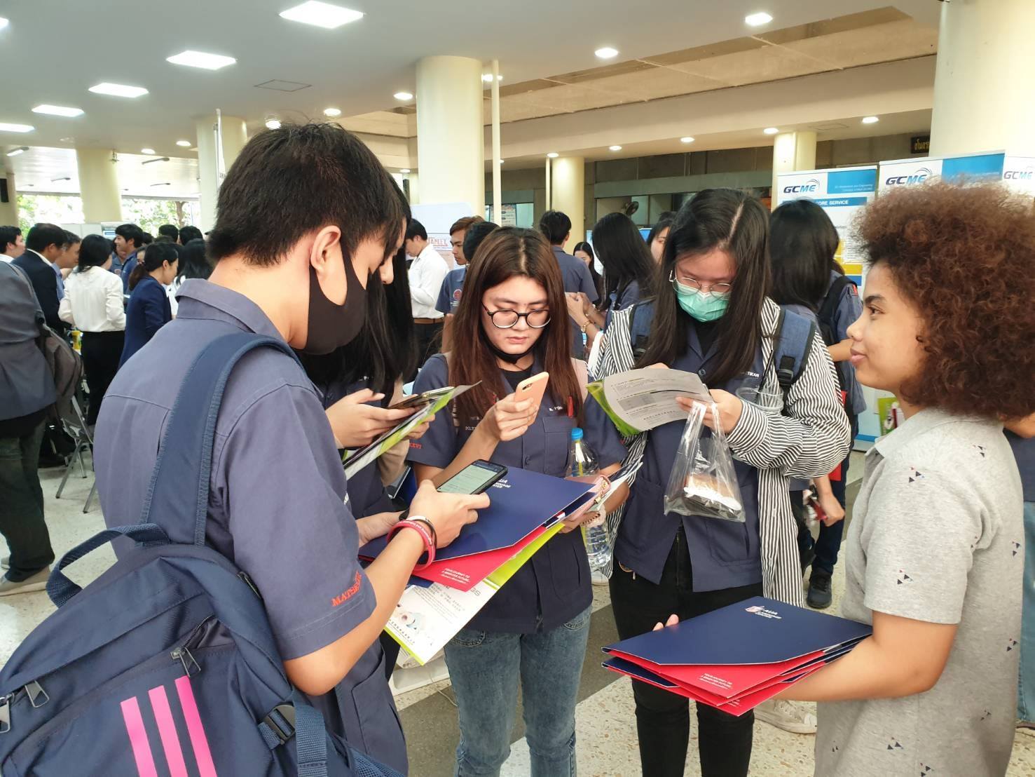 AUA Language Center, Nakornpathom ร่วมกับ EducationUSAThailand เข้าร่วมงาน JobFair2020 by job DB