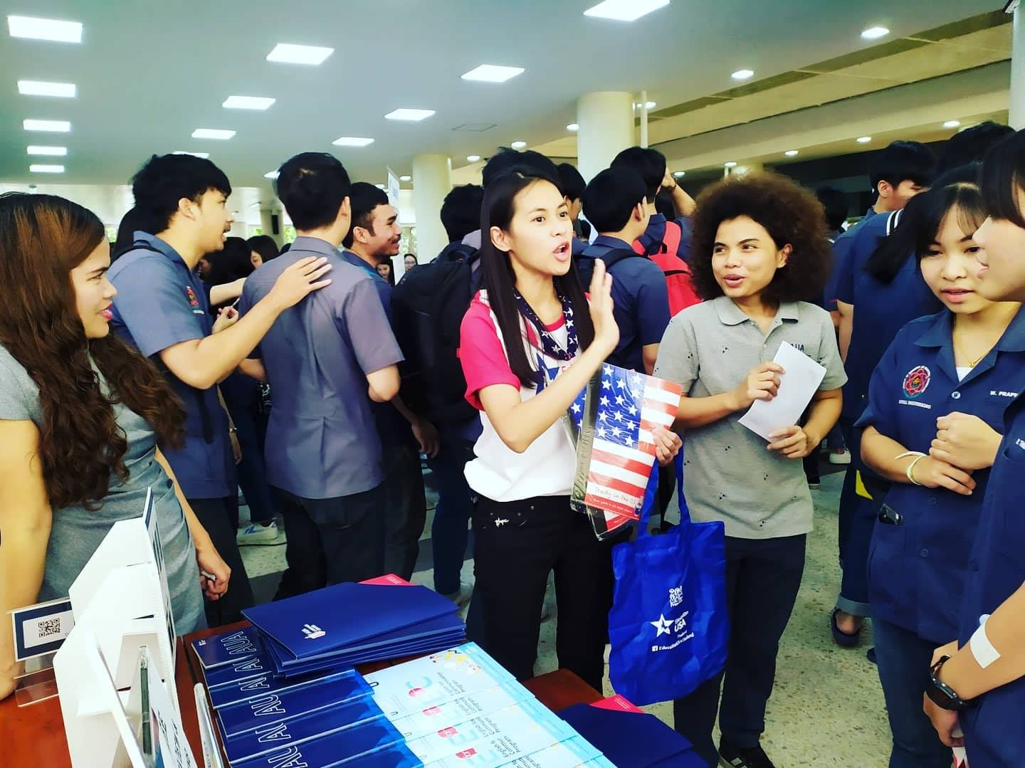 AUA Language Center, Nakornpathom ร่วมกับ EducationUSAThailand เข้าร่วมงาน JobFair2020 by job DB