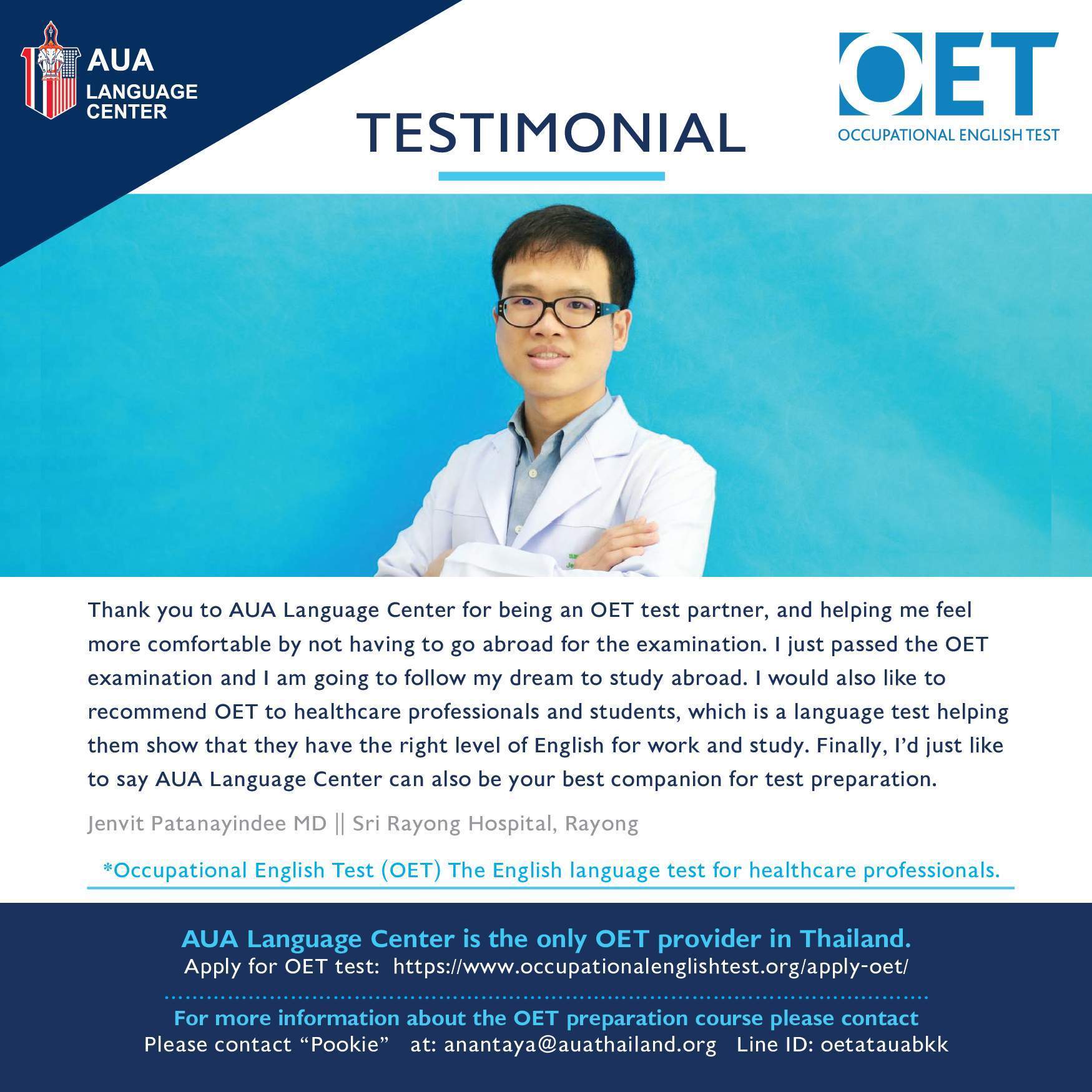 OET Testimonials