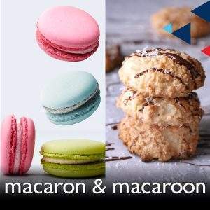 Confusion of French dessert terms ทราบกันดีว่าวัฒนธรรมขนมและของหวานของชาวอังกฤษและอเมริกันรับเอาอิทธิพลจากฝรั่งเศสมาไม่น้อย ซึ่งก็รวมถึงชื่อที่ใช้เรียกด้วย  หนึ่งในไม่กี่คำที่คนไทยพอจะคุ้นเคยกันบ้างแล้วว่าต้องอ่านว่า ‘ครัวซง’ ไม่ใช่ ‘ครัวแซนต์’