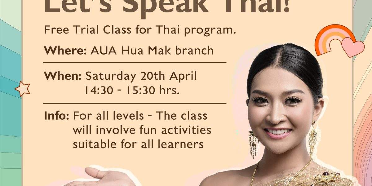 Free Trial Class for Thai Program